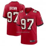 Camiseta NFL Game Tampa Bay Buccaneers Earnest Brown IV Rojo
