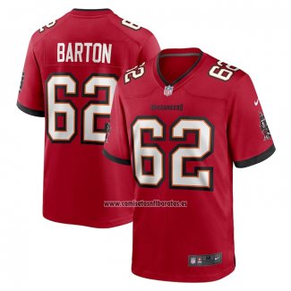 Camiseta NFL Game Tampa Bay Buccaneers Graham Barton 2024 NFL Draft First Round Pick Rojo
