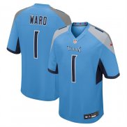 Camiseta NFL Game Tennessee Titans Cameron Ward 2025 Azul