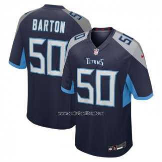 Camiseta NFL Game Tennessee Titans Cody Barton Azul