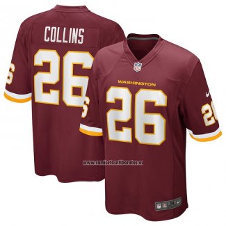 Camiseta NFL Game Washington Commanders 26 Landon Collins Rojo