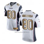 Camiseta NFL Gold Game New England Patriots Amendola Blanco