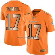 Camiseta NFL Gold Legend Miami Dolphins Tannehill Naranja