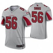 Camiseta NFL Legend Arizona Cardinals 56 Terrell Suggs Inverted Gris