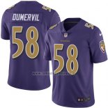 Camiseta NFL Legend Baltimore Ravens Dumervil Violeta