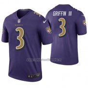 Camiseta NFL Legend Baltimore Ravens Robert Griffin Iii Violeta Color Rush