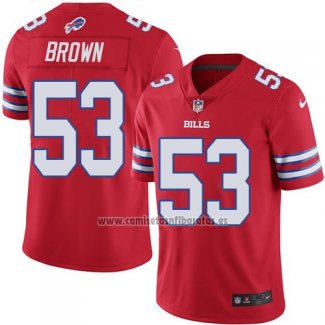 Camiseta NFL Legend Buffalo Bills Brown Rojo