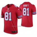 Camiseta NFL Legend Buffalo Bills Tyler Kroft Rojo Color Rush