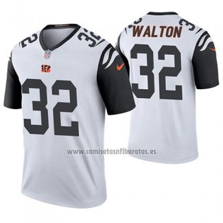 Camiseta NFL Legend Cincinnati Bengals Mark Walton Blanco Color Rush