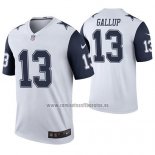 Camiseta NFL Legend Dallas Cowboys Michael Gallup Blanco Color Rush