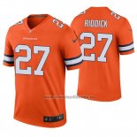 Camiseta NFL Legend Denver Broncos Theo Riddick Naranja Color Rush
