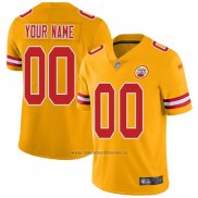 Camiseta NFL Legend Kansas City Chiefs Personalizada Amarillo