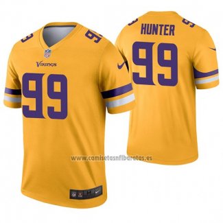 Camiseta NFL Legend Minnesota Vikings 99 Danielle Hunter Inverted Oro