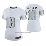 Camiseta NFL Legend Mujer Las Vegas Raiders Nathan Peterman Blanco Color Rush