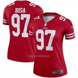 Camiseta NFL Legend Mujer San Francisco 49ers Nick Bosa Rojo