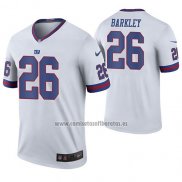 Camiseta NFL Legend New York Giants Saquon Barkley Blanco Color Rush