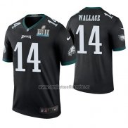 Camiseta NFL Legend Philadelphia Eagles Mike Wallace Negro Super Bowl Lii Champions Color Rush