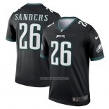 Camiseta NFL Legend Philadelphia Eagles Miles Sanders Negro