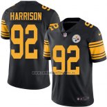 Camiseta NFL Legend Pittsburgh Steelers Harrison Negro