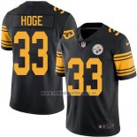 Camiseta NFL Legend Pittsburgh Steelers Hoge Negro