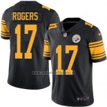 Camiseta NFL Legend Pittsburgh Steelers Rogers Negro