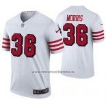 Camiseta NFL Legend San Francisco 49ers Alfrojo Morris Blanco Color Rush
