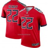 Camiseta NFL Legend Tennessee Titans Derrick Henry Inverted Rojo
