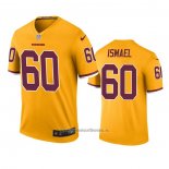 Camiseta NFL Legend Washington Commanders Keith Ismael Oro Color Rush