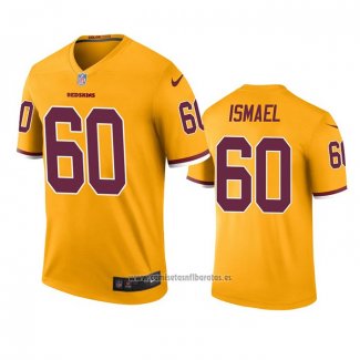 Camiseta NFL Legend Washington Commanders Keith Ismael Oro Color Rush