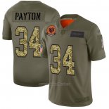 Camiseta NFL Limited Chicago Bears Payton 2019 Salute To Service Verde