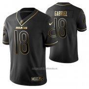 Camiseta NFL Limited Chicago Bears Taylor Gabriel Golden Edition Negro