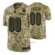 Camiseta NFL Limited Cincinnati Bengals Personalizada Salute To Service Verde