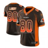 Camiseta NFL Limited Cleveland Browns Jarvis Landry Marron 2018 Rush Drift Fashion