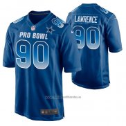 Camiseta NFL Limited Dallas Cowboys Demarcus Lawrence 2019 Pro Bowl Azul