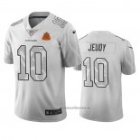Camiseta NFL Limited Denver Broncos Jerry Jeudy Ciudad Edition Blanco