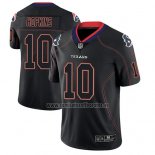 Camiseta NFL Limited Houston Texans Deandre Hopkins Negro Color Rush 2018 Lights Out