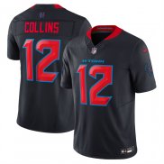 Camiseta NFL Limited Houston Texans Nico Collins 2nd Alternate Vapor F.U.S.E. Azul