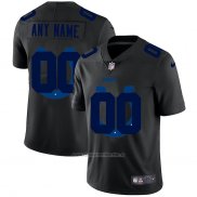 Camiseta NFL Limited Indianapolis Colts Personalizada Logo Dual Overlap Negro