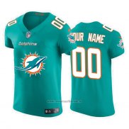 Camiseta NFL Limited Miami Dolphins Personalizada Big Logo Verde