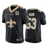 Camiseta NFL Limited New Orleans Saints Baum Big Logo Number Negro