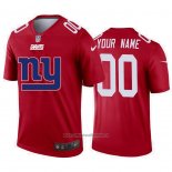 Camiseta NFL Limited New York Giants Personalizada Big Logo Rojo
