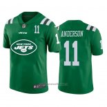Camiseta NFL Limited New York Jets Anderson Big Logo Number Verde