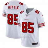 Camiseta NFL Limited San Francisco 49ers Kittle Team Logo Fashion Blanco