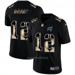 Camiseta NFL Limited Tampa Bay Buccaneers 12 Tom Brady Statue of Liberty Fashion Negro
