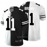 Camiseta NFL Limited Tennessee Titans Brown White Black Split