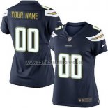 Camiseta NFL Mujer Los Angeles Chargers Personalizada Negro