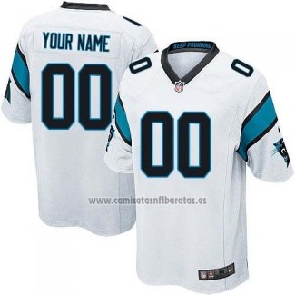 Camiseta NFL Nino Carolina Panthers Personalizada Blanco