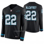 Camiseta NFL Therma Manga Larga Carolina Panthers Christian Mccaffrey Negro