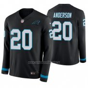 Camiseta NFL Therma Manga Larga Carolina Panthers Cj Anderson Negro