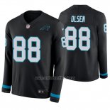 Camiseta NFL Therma Manga Larga Carolina Panthers Greg Olsen Negro
